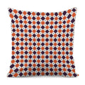 Halloween Checked Pattern Print Pillow Cover