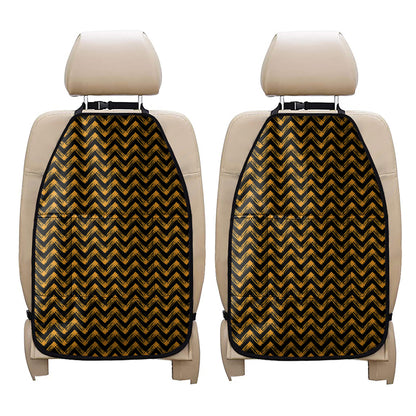 Halloween Chevron Pattern Print Car Seat Organizers