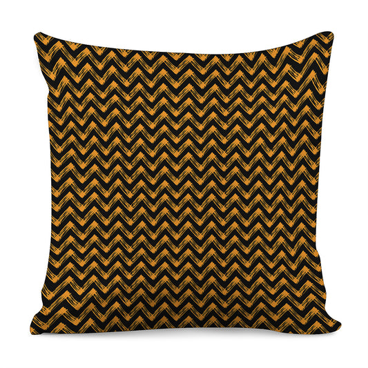 Halloween Chevron Pattern Print Pillow Cover
