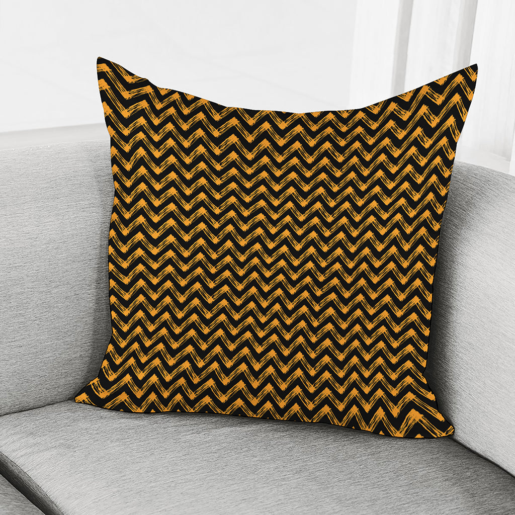 Halloween Chevron Pattern Print Pillow Cover
