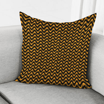 Halloween Chevron Pattern Print Pillow Cover