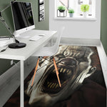 Halloween Clown Print Area Rug