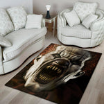 Halloween Clown Print Area Rug