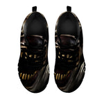 Halloween Clown Print Black Sneakers