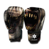 Halloween Clown Print Boxing Gloves