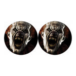 Halloween Clown Print Car Coasters