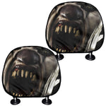 Halloween Clown Print Car Headrest Covers