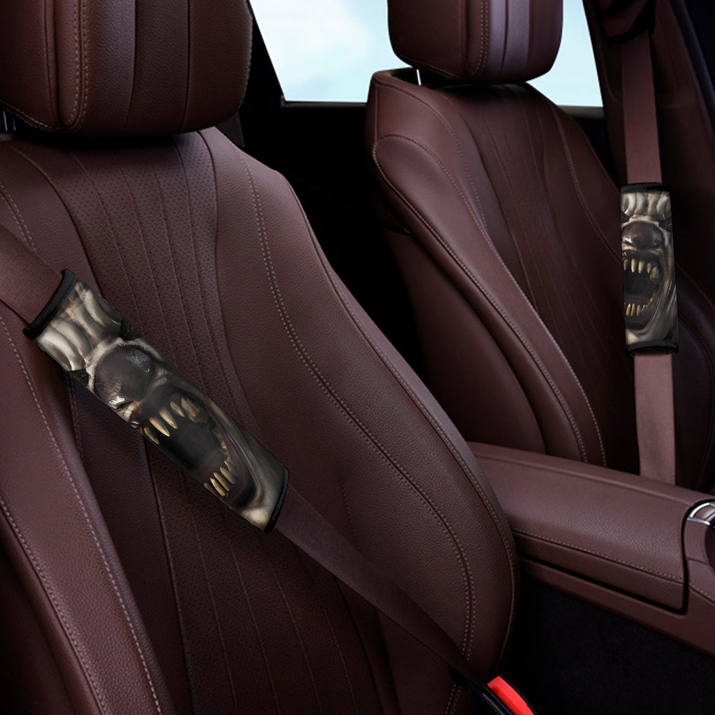 Halloween Clown Print Car Seat Belt Covers