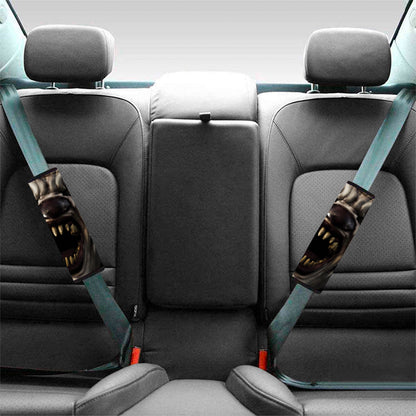 Halloween Clown Print Car Seat Belt Covers