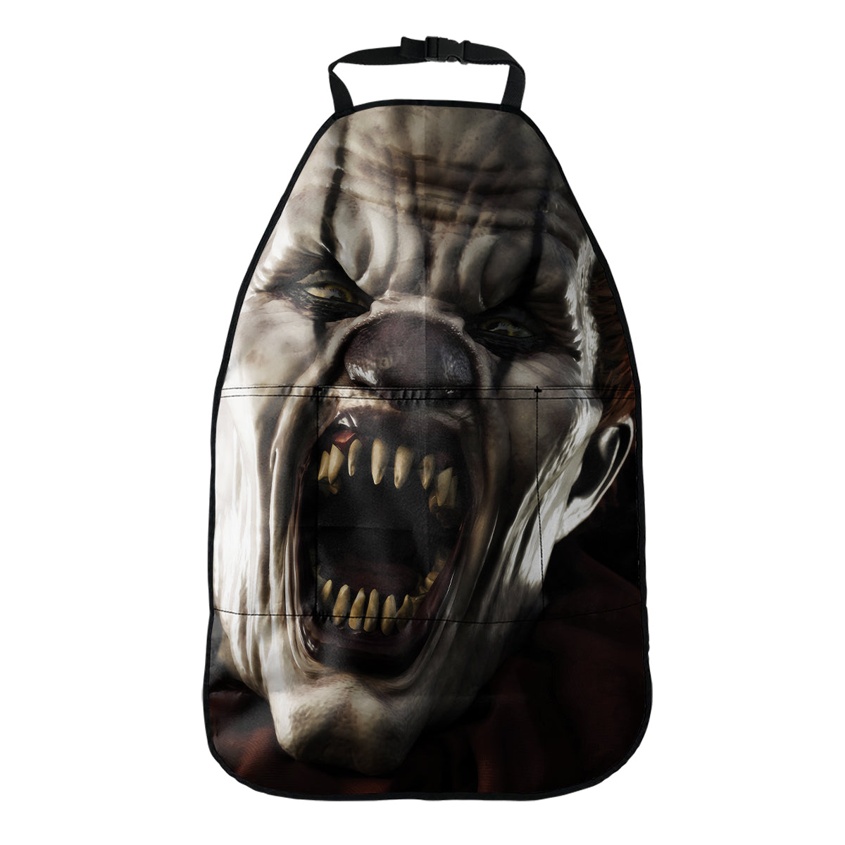 Halloween Clown Print Car Seat Organizers