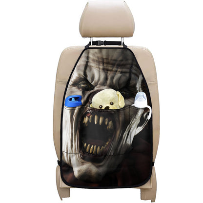 Halloween Clown Print Car Seat Organizers