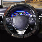 Halloween Clown Print Car Steering Wheel Cover