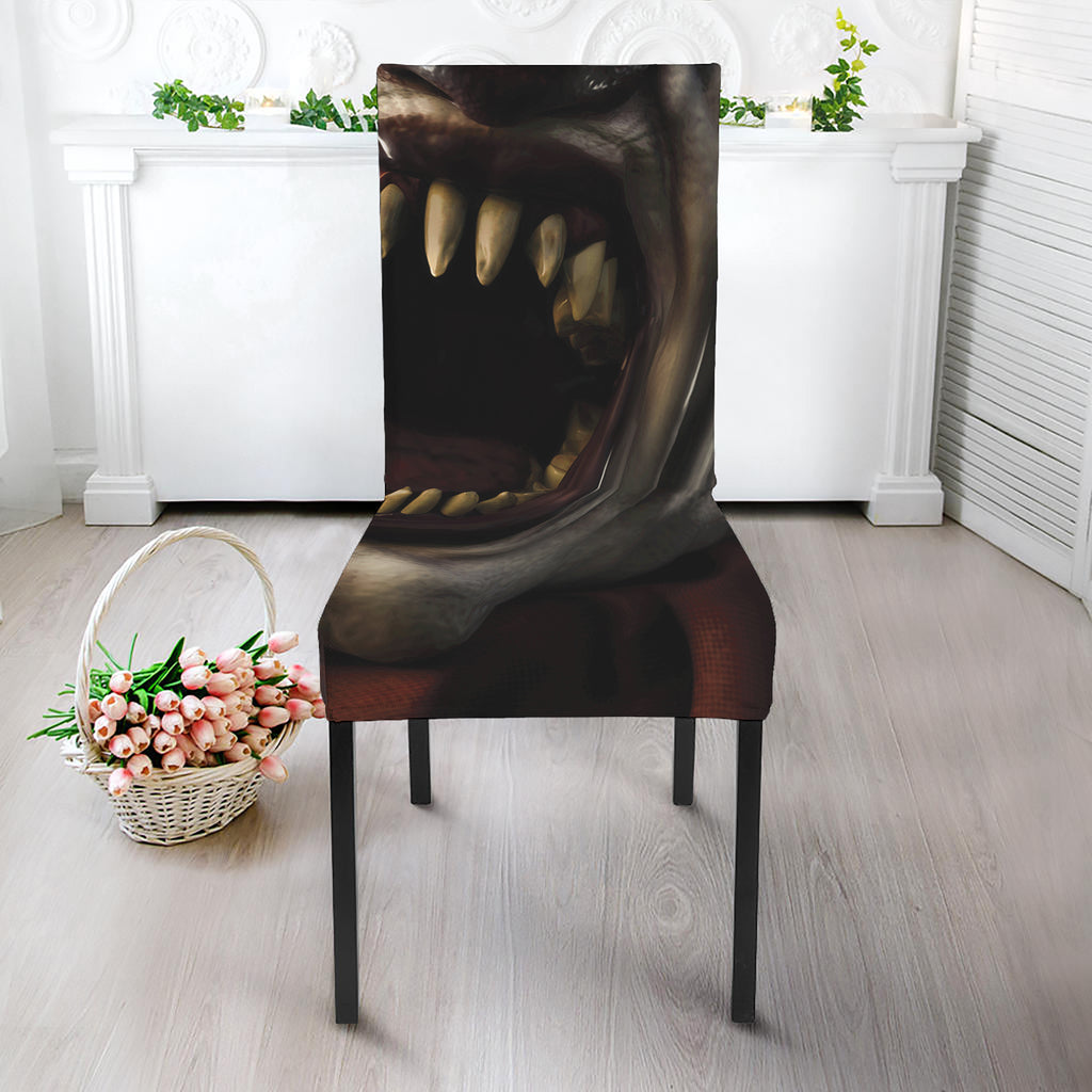 Halloween Clown Print Dining Chair Slipcover