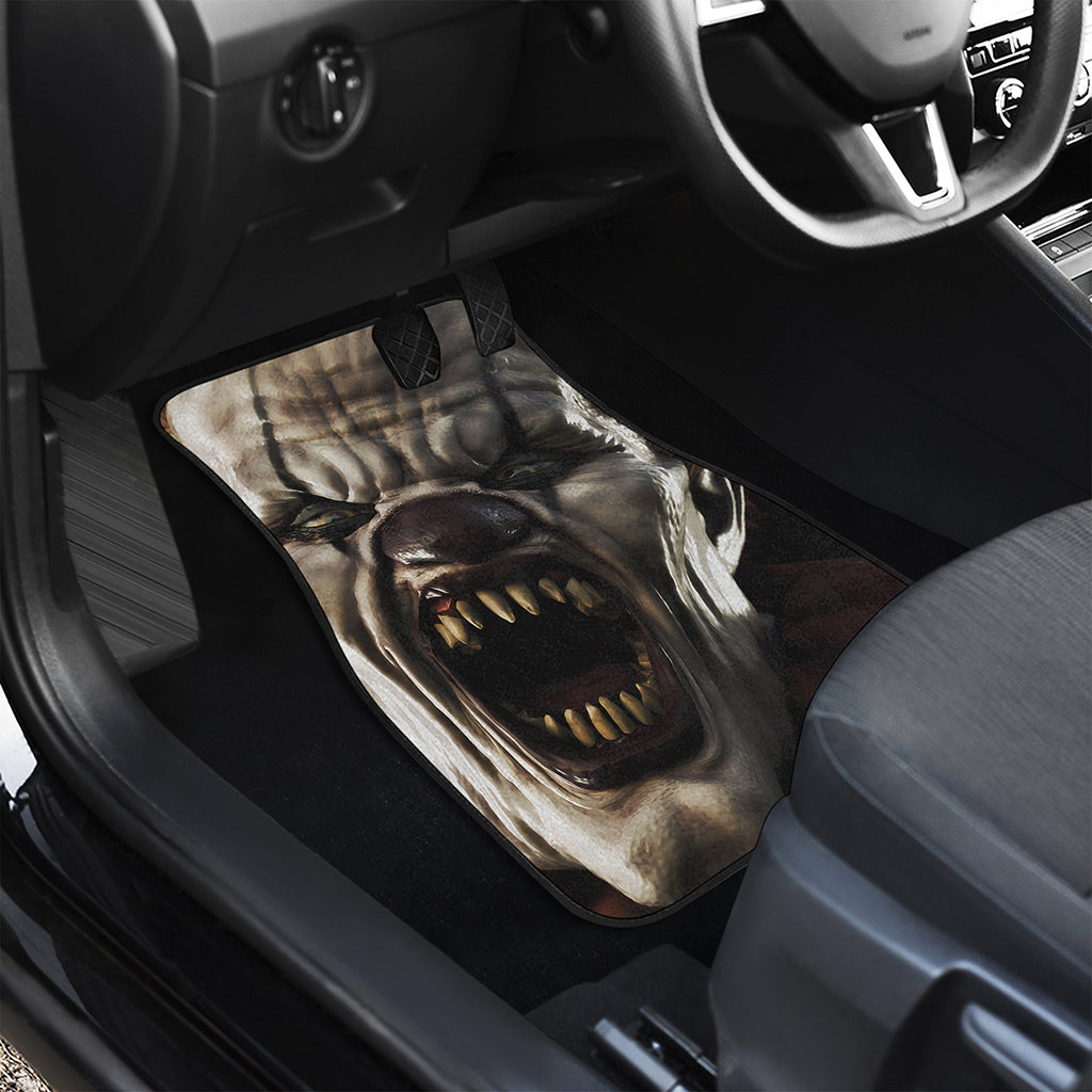 Halloween Clown Print Front Car Floor Mats