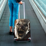 Halloween Clown Print Luggage Cover