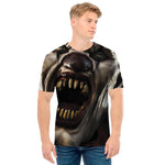 Halloween Clown Print Men's T-Shirt