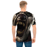Halloween Clown Print Men's T-Shirt