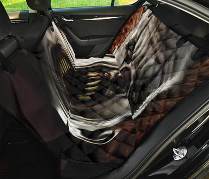 Halloween Clown Print Pet Car Back Seat Cover
