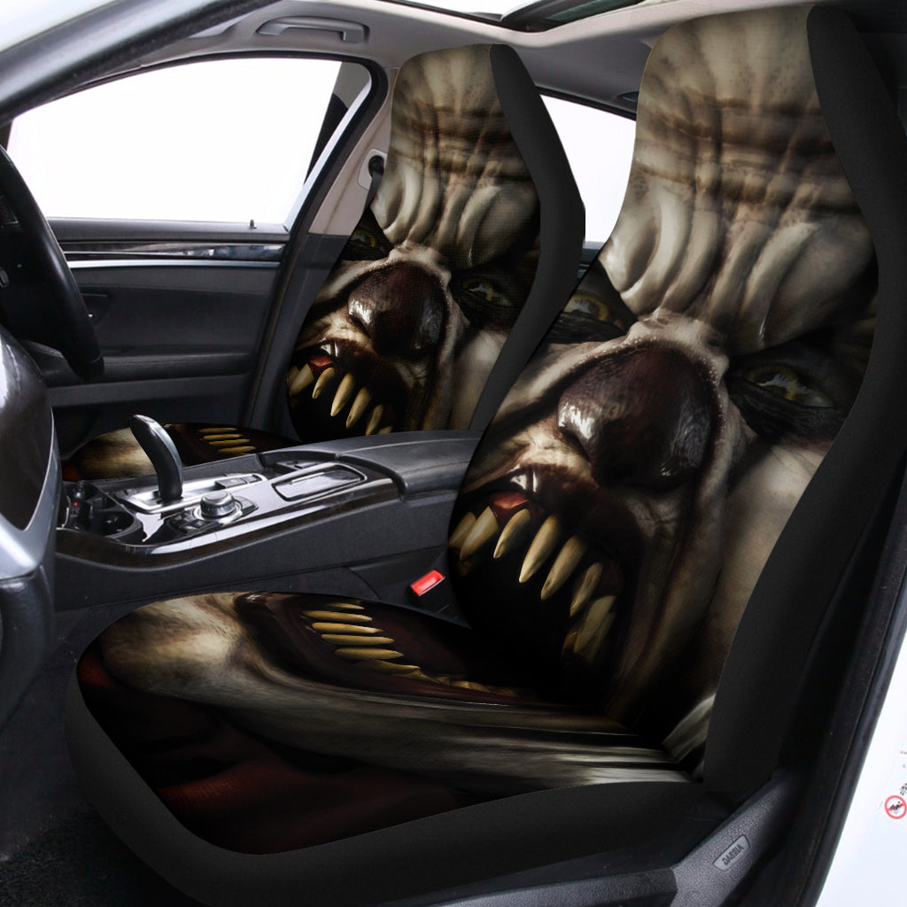 Halloween Clown Print Universal Fit Car Seat Covers