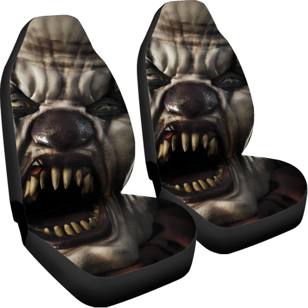 Halloween Clown Print Universal Fit Car Seat Covers
