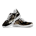 Halloween Clown Print White Sneakers