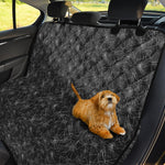 Halloween Cobweb Pattern Print Pet Car Back Seat Cover