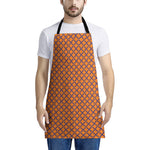 Halloween Cross Pattern Print Apron