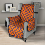 Halloween Cross Pattern Print Armchair Protector