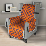 Halloween Cross Pattern Print Armchair Protector