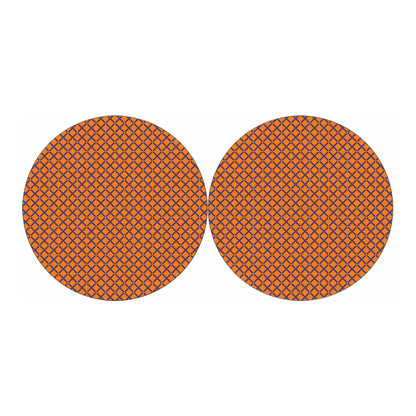 Halloween Cross Pattern Print Car Coasters