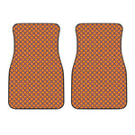 Halloween Cross Pattern Print Front Car Floor Mats