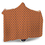 Halloween Cross Pattern Print Hooded Blanket