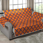 Halloween Cross Pattern Print Loveseat Protector