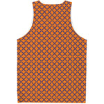 Halloween Cross Pattern Print Men's Tank Top