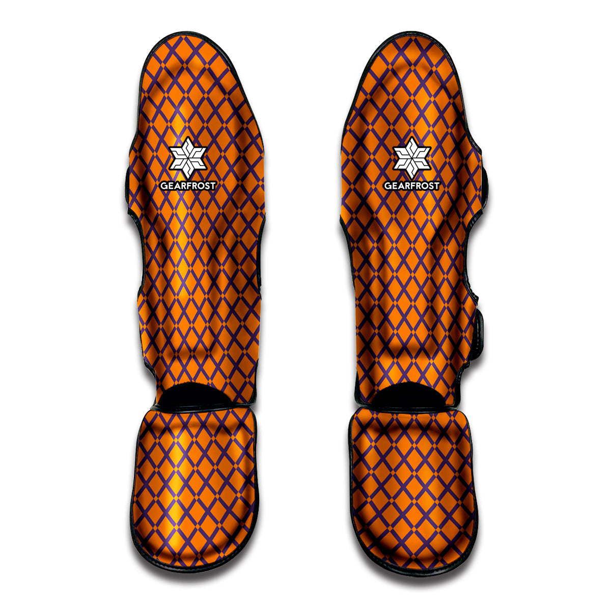 Halloween Cross Pattern Print Muay Thai Shin Guard