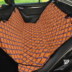 Halloween Cross Pattern Print Pet Car Back Seat Cover