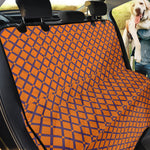 Halloween Cross Pattern Print Pet Car Back Seat Cover