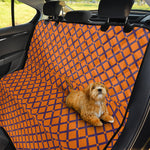 Halloween Cross Pattern Print Pet Car Back Seat Cover