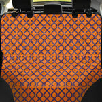 Halloween Cross Pattern Print Pet Car Back Seat Cover