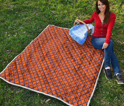 Halloween Cross Pattern Print Quilt