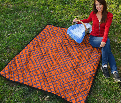 Halloween Cross Pattern Print Quilt