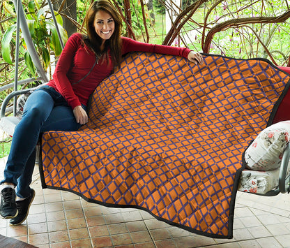 Halloween Cross Pattern Print Quilt