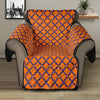 Halloween Cross Pattern Print Recliner Protector