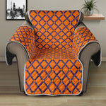 Halloween Cross Pattern Print Recliner Protector