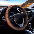 Halloween Cute Witch Cat Print Car Steering Wheel Cover