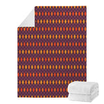 Halloween Diamond Shape Pattern Print Blanket