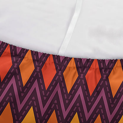Halloween Diamond Shape Pattern Print Sofa Cover