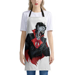 Halloween Evil Vampire Print Apron