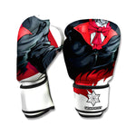 Halloween Evil Vampire Print Boxing Gloves