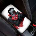 Halloween Evil Vampire Print Car Center Console Cover